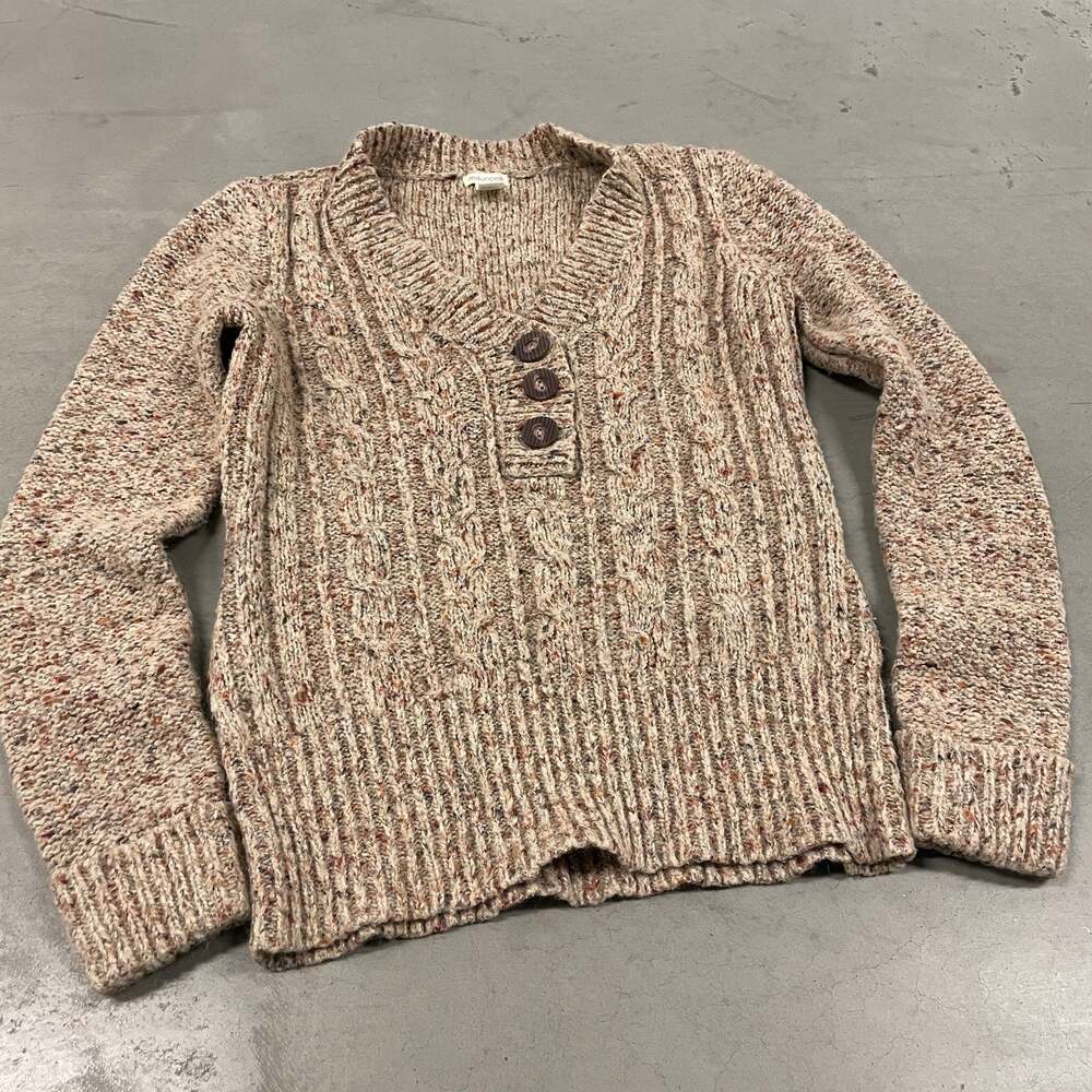 Y2K maurices cable knitted sweater
